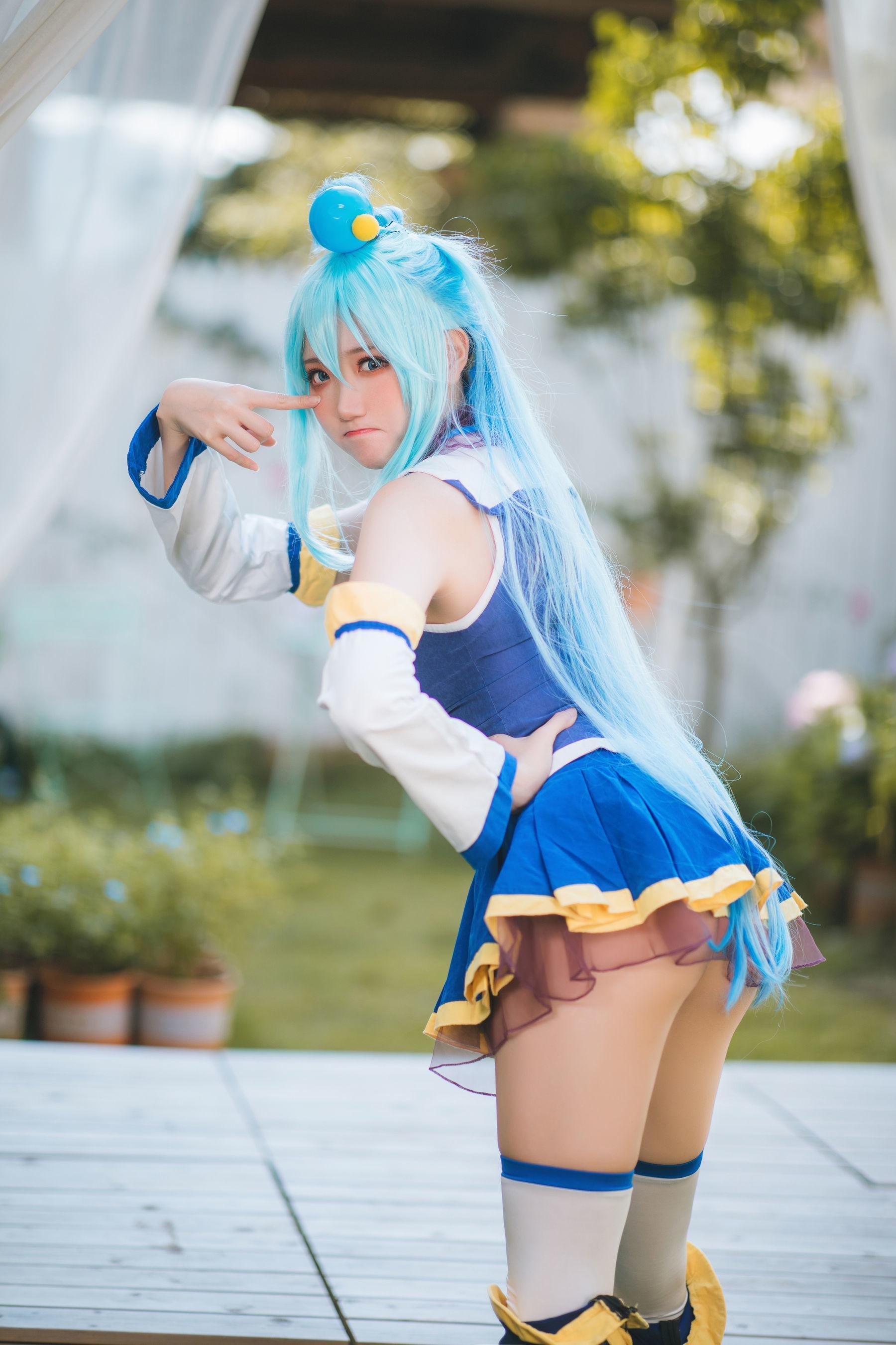 [网红COSER] 瓜希酱福利 – 阿库娅 写真集(7)