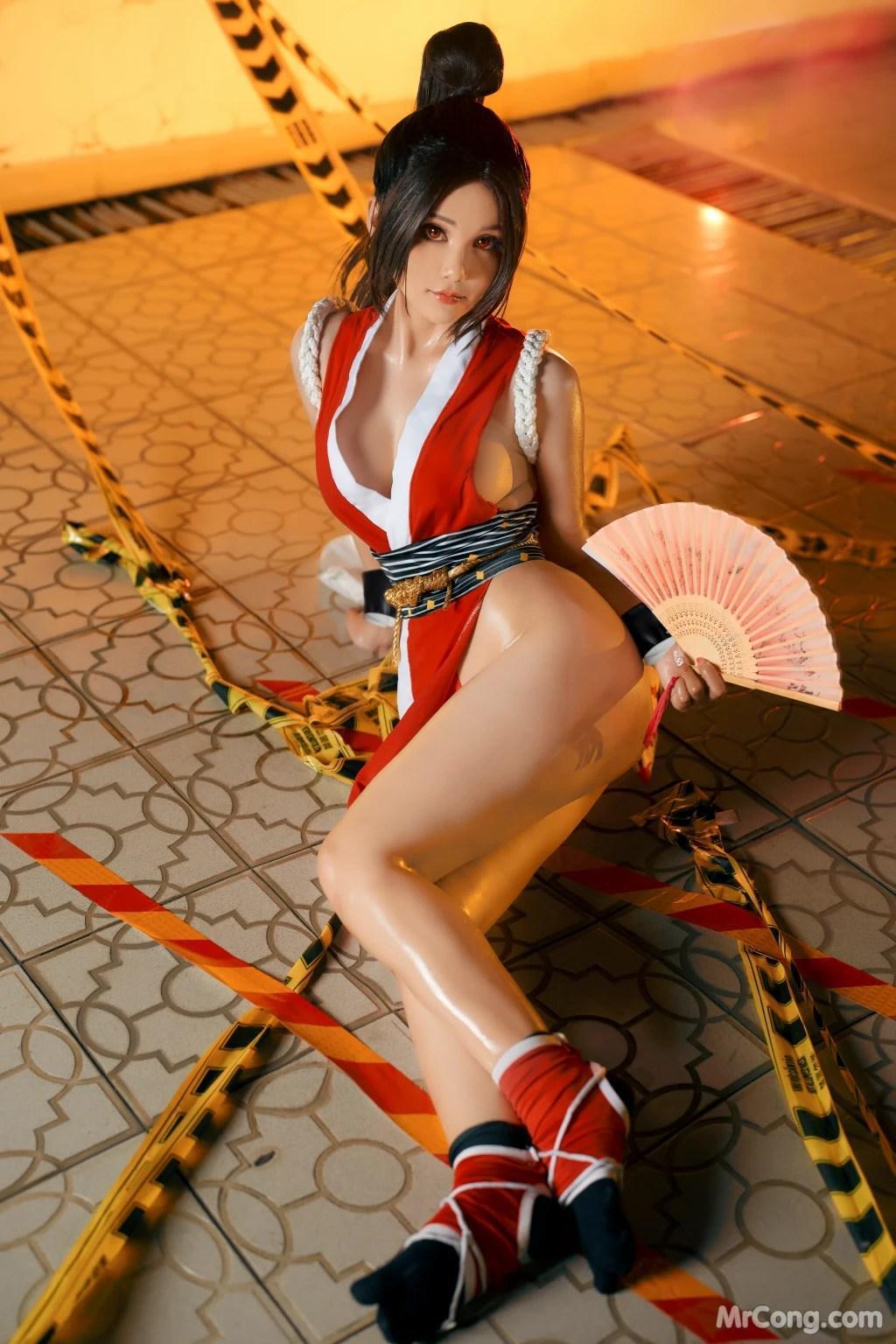 Coser@Joyce Lin: Mai Shiranui (40 photos)(12)