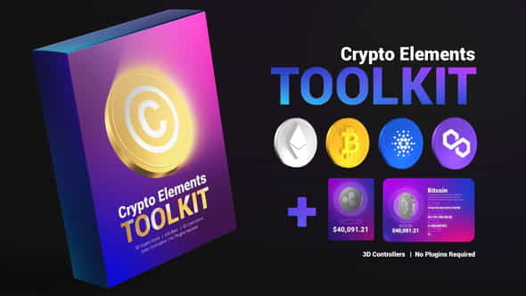 Crypto Elements Toolkit - VideoHive 32793801