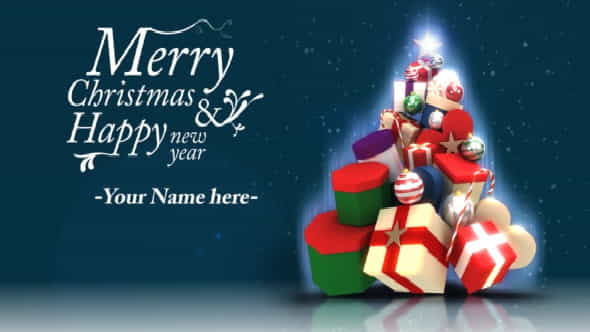 Christmas Greeting Card Opener - VideoHive 3639601