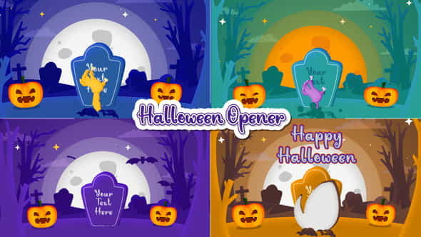 Halloween Opener - VideoHive 40294136