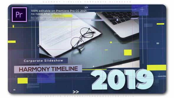 Harmony Timeline Corporate Slideshow - VideoHive 33627986