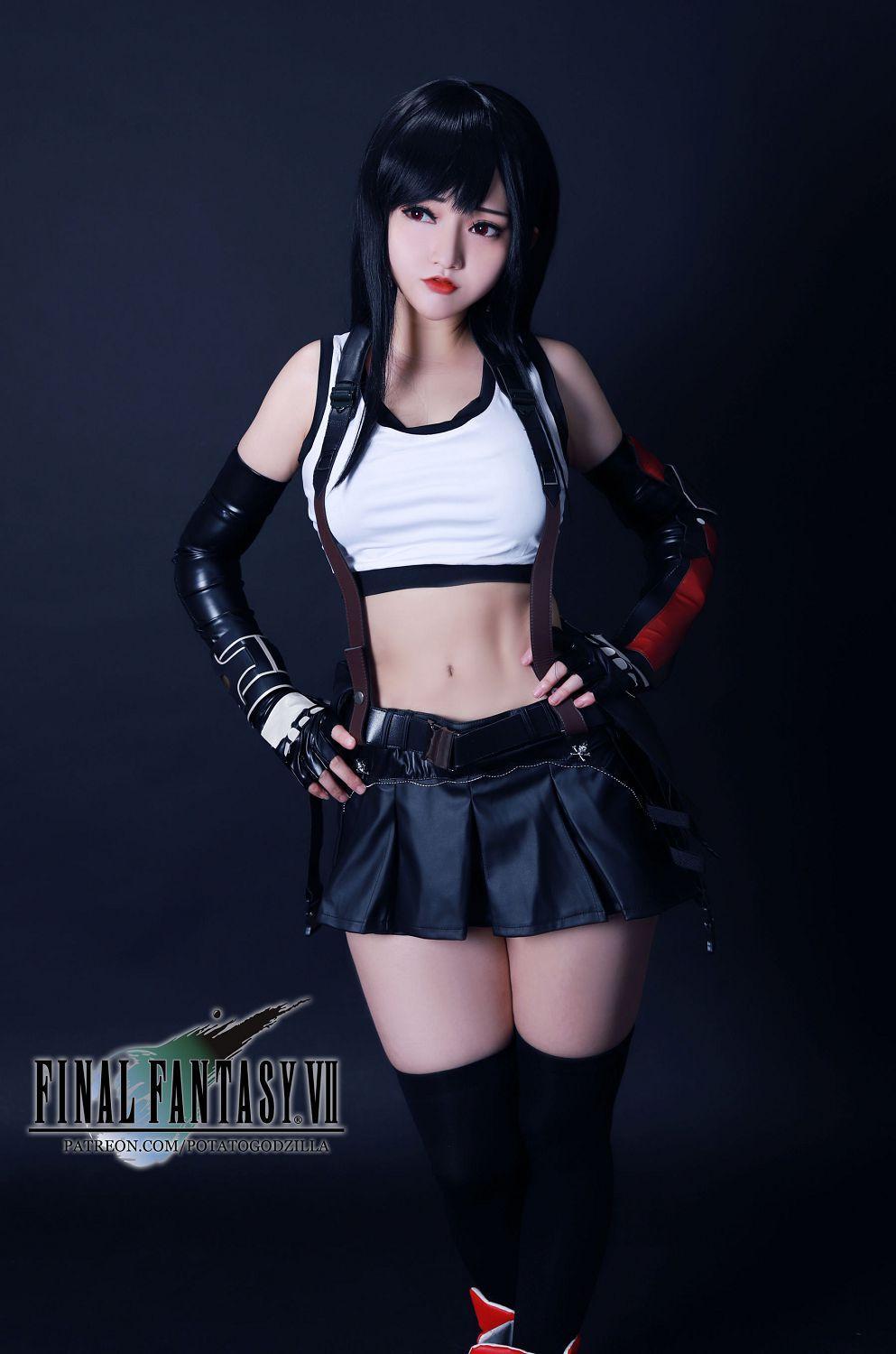 [福利女神cosplay] Potato Godzilla - Tifa(23)