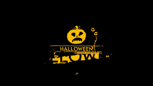 Halloween Titles - VideoHive 47977340