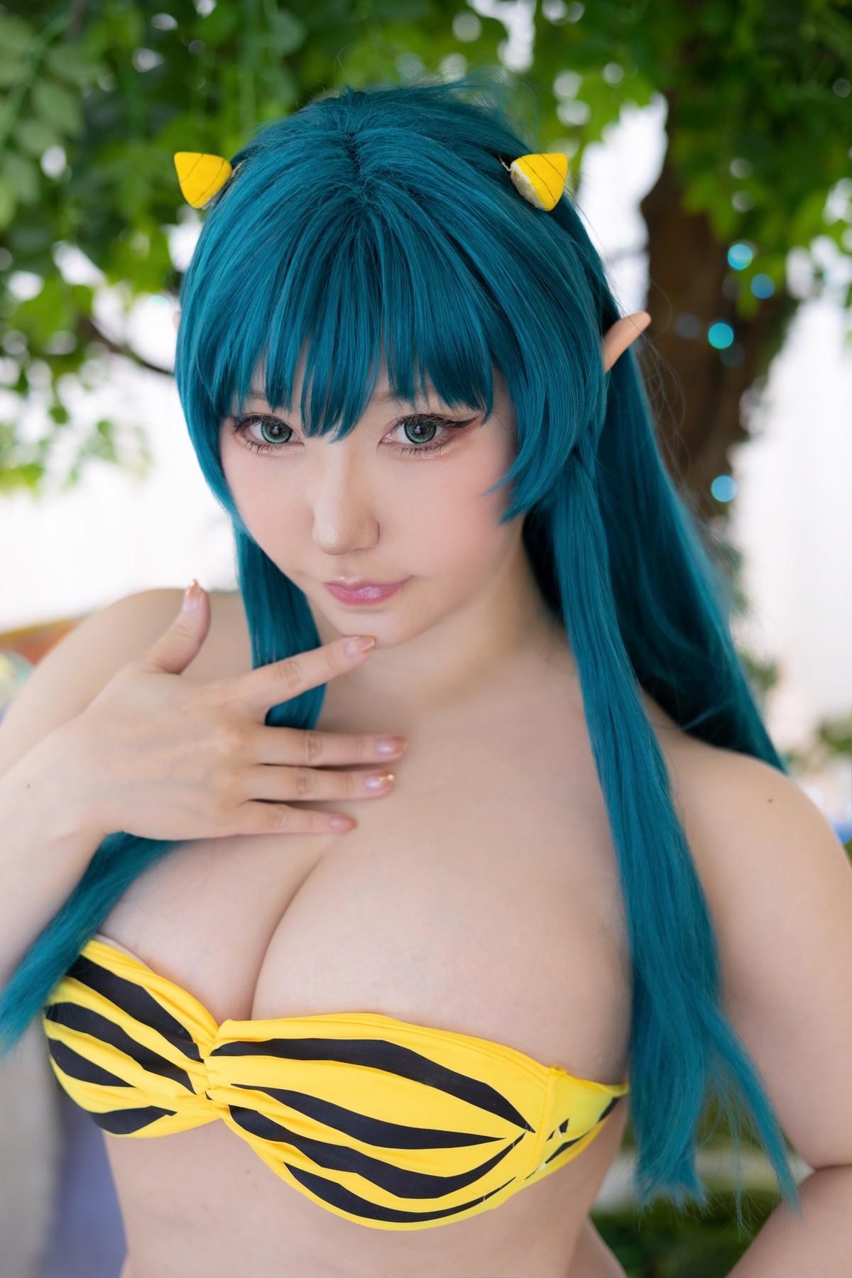 Cosplay SAKUサク Lum ラム うる星やつら Set.03(43)