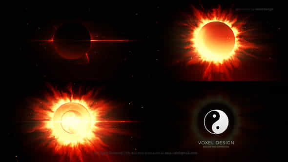 Solar Logo Reveal - VideoHive 52325137