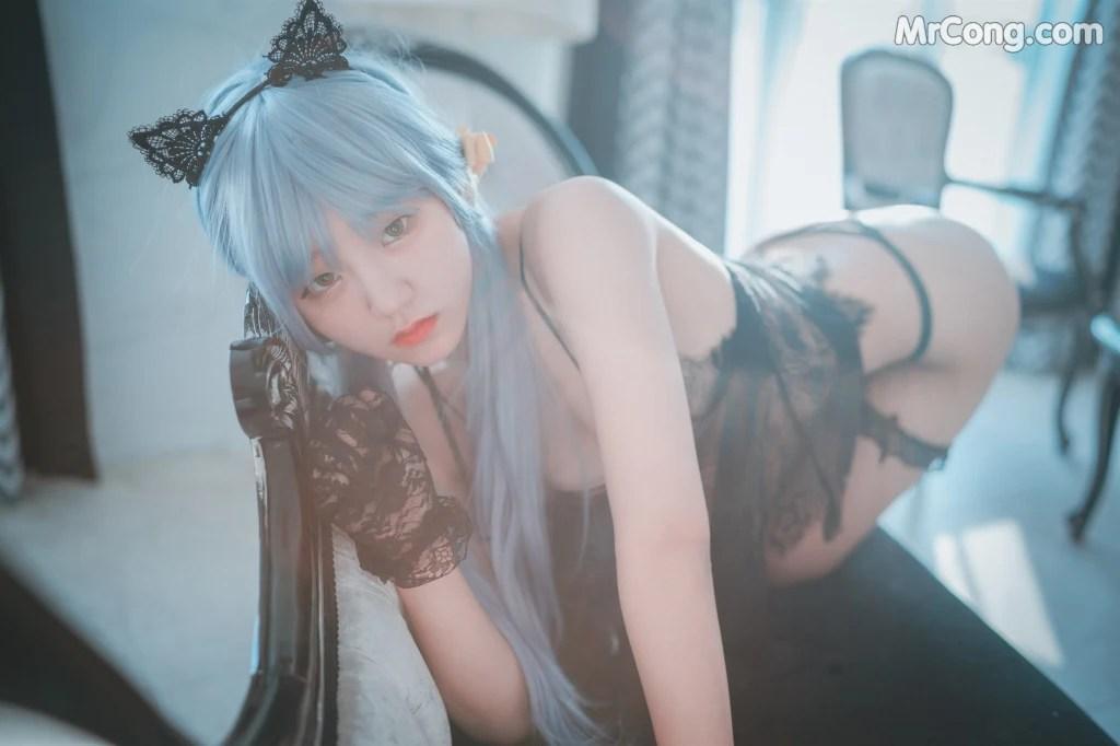 DJAWA Photo - Jeong Jenny (정제니): "Schwarz und Wei Katzenmädchen" (34 photos)(17)