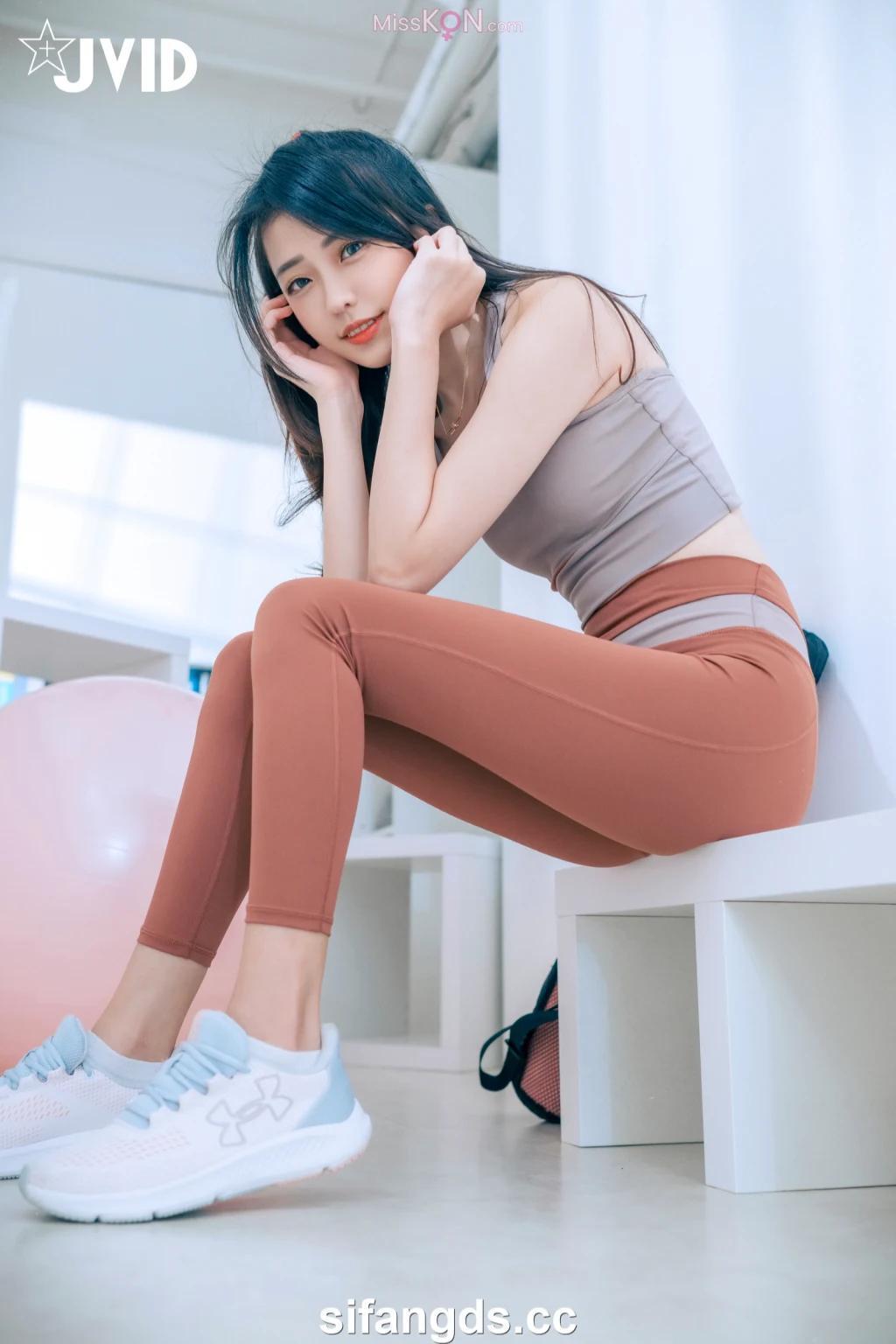 [JVID] 妍妍 Angel:【禁忌瑜珈課程】 瑜珈教練的秘密 裸體私人課程 (224 photos )(169)