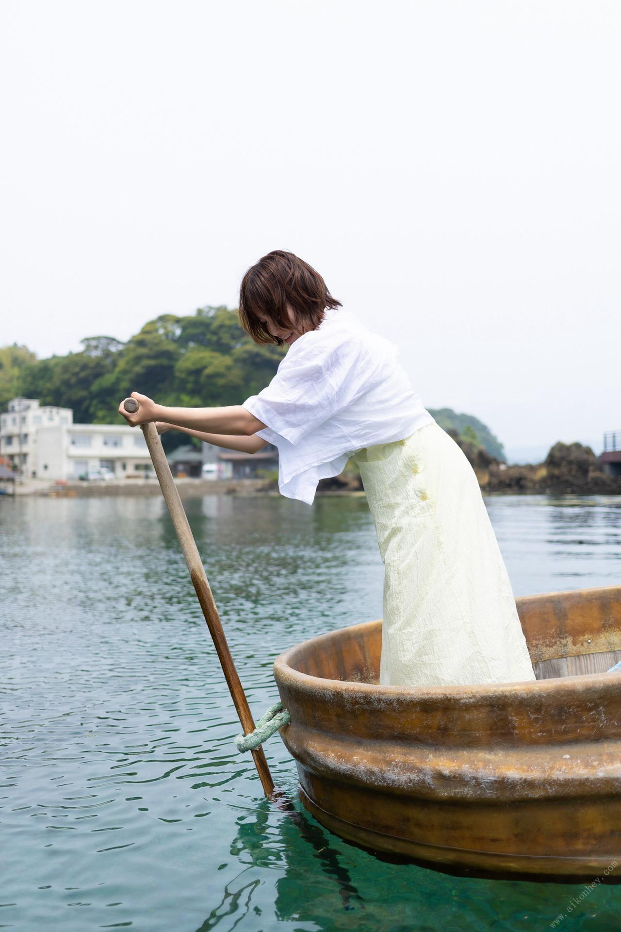 Asuna Kawai 河合あすな, ヌード写真集 時の雫～キミと過ごしたあの島で～ Set.04(4)