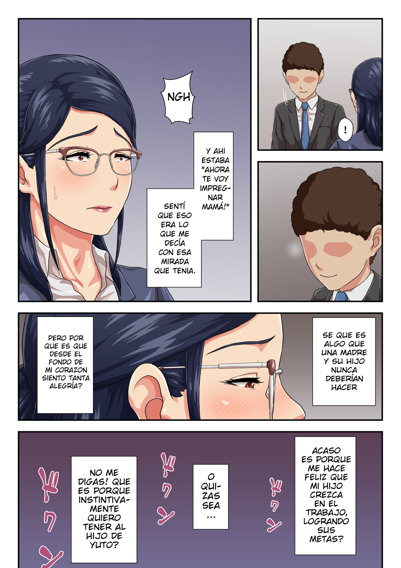 [Kumo no Ito] Zoku Onnajoushi wa Ikiwakareta Haha  Mi Jefa Es Mi Madre De La Cual Me Separaron 2  [Spanish] [Santi-Sama Traducciones]
