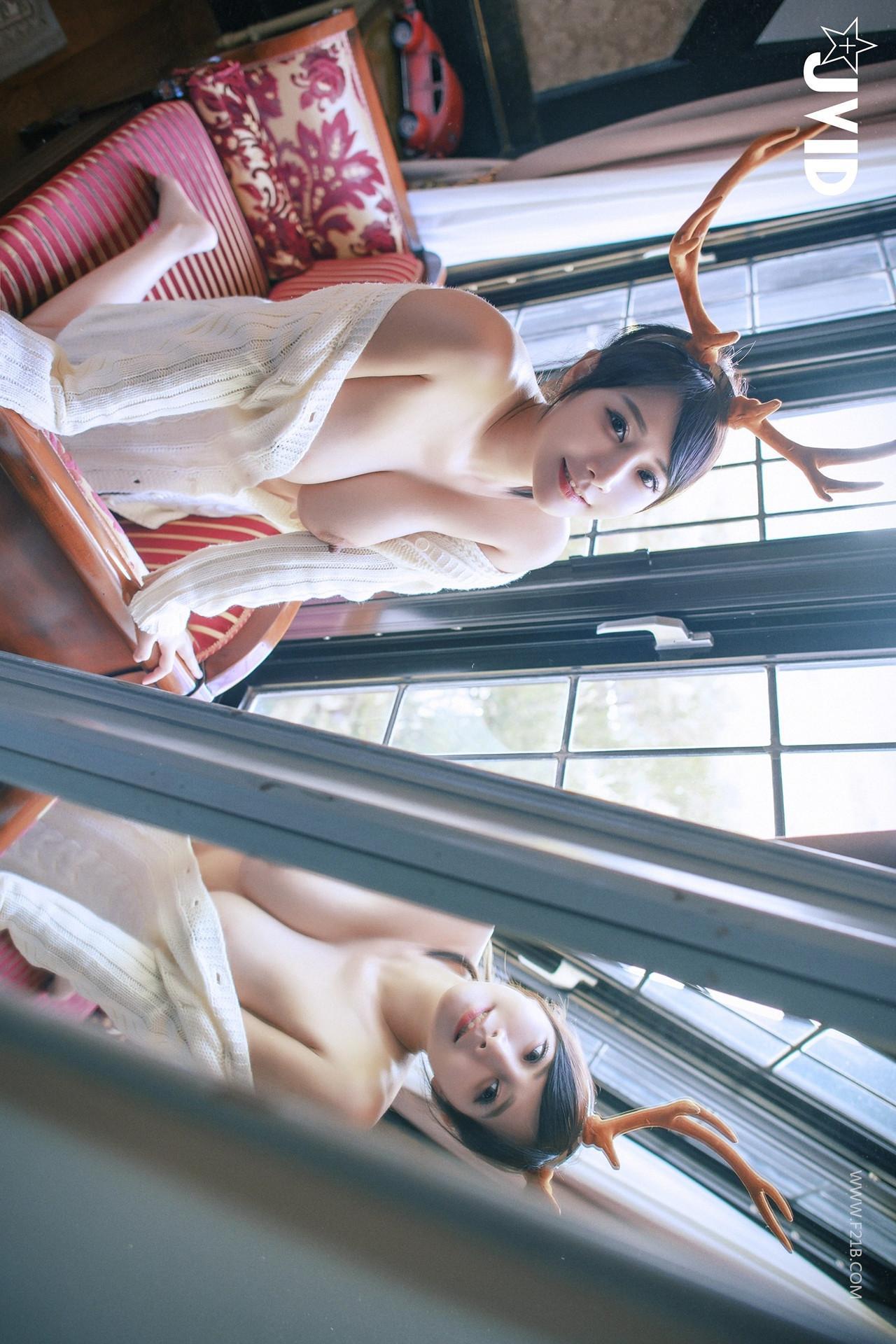 JVID Lele 樂樂 – 全輯上空無碼 巨乳女神 樂樂－鹿角女孩的報恩！ Set.01(7)