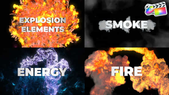 VFX Explosion Pack - VideoHive 38901578