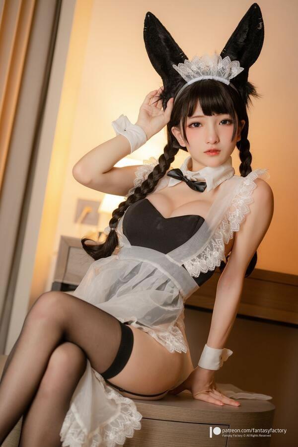 小丁Ding2021年作品 - Bunny girl Maid(20)