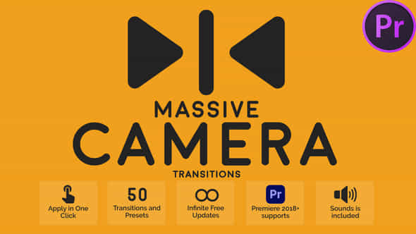 Massive Camera Transitions - VideoHive 47458299