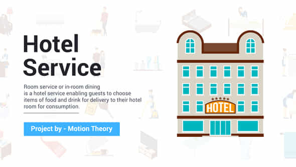 Hotel Services Icons - VideoHive 37716155