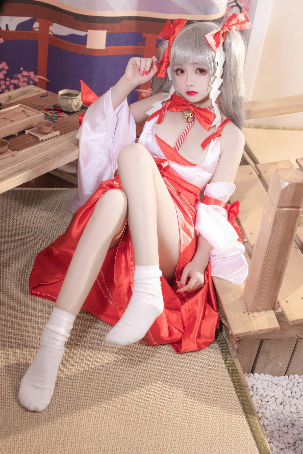 Cosplay Rinaijiao日奈娇 碧蓝航线 可畏巫女(19)