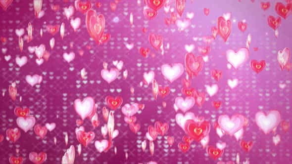 Valentine In The Glass Heart - VideoHive 30317643