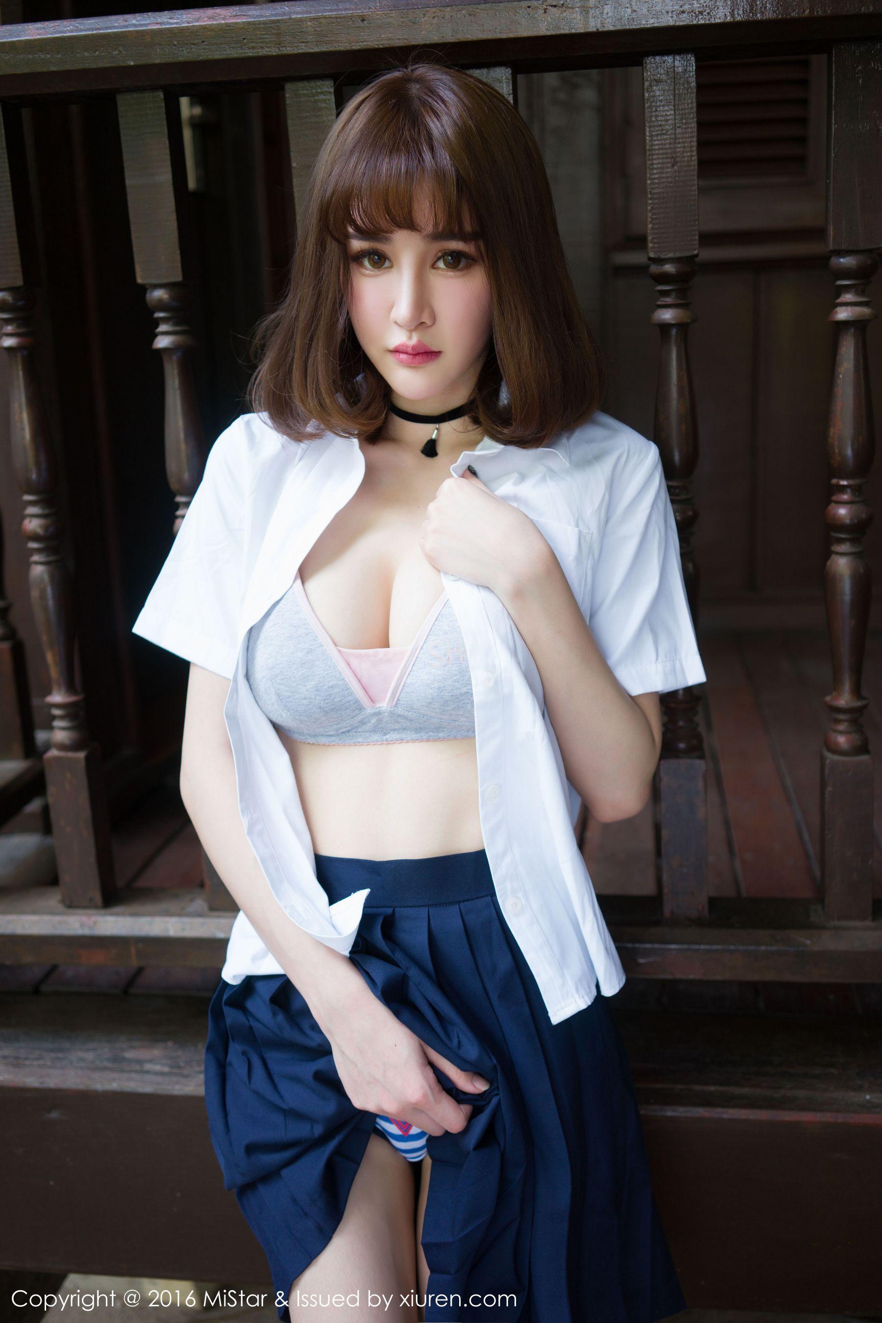 Cheryl青树《兰卡威旅拍》比基尼+校服 [魅妍社MiStar] Vol.076 写真集(27)