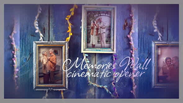 Memories Wall Cinematic Opener - VideoHive 33753065