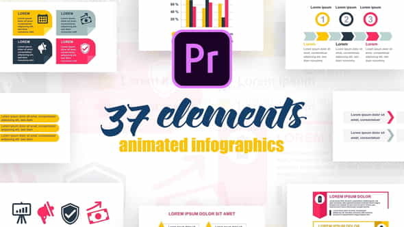 Startup Infographics Vol.31 for Premiere - VideoHive 27525976