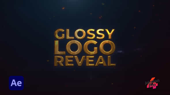 Glossy Logo Reveal - VideoHive 45886147