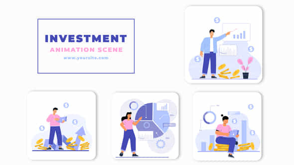 Investment Animation Scene - VideoHive 45456973
