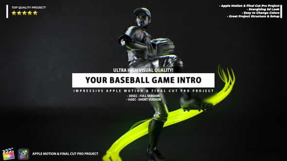 Your Baseball Intro - Baseball - VideoHive 35927578