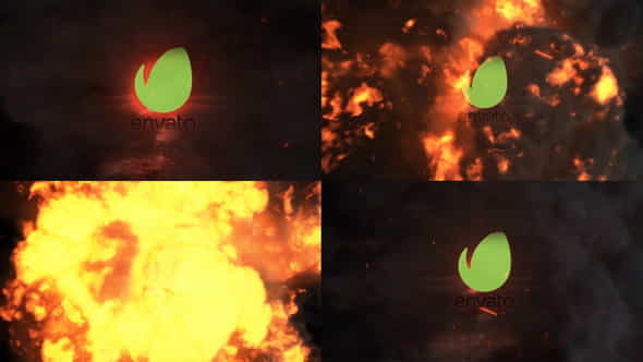 Exploding Logo Reveal - VideoHive 22894281