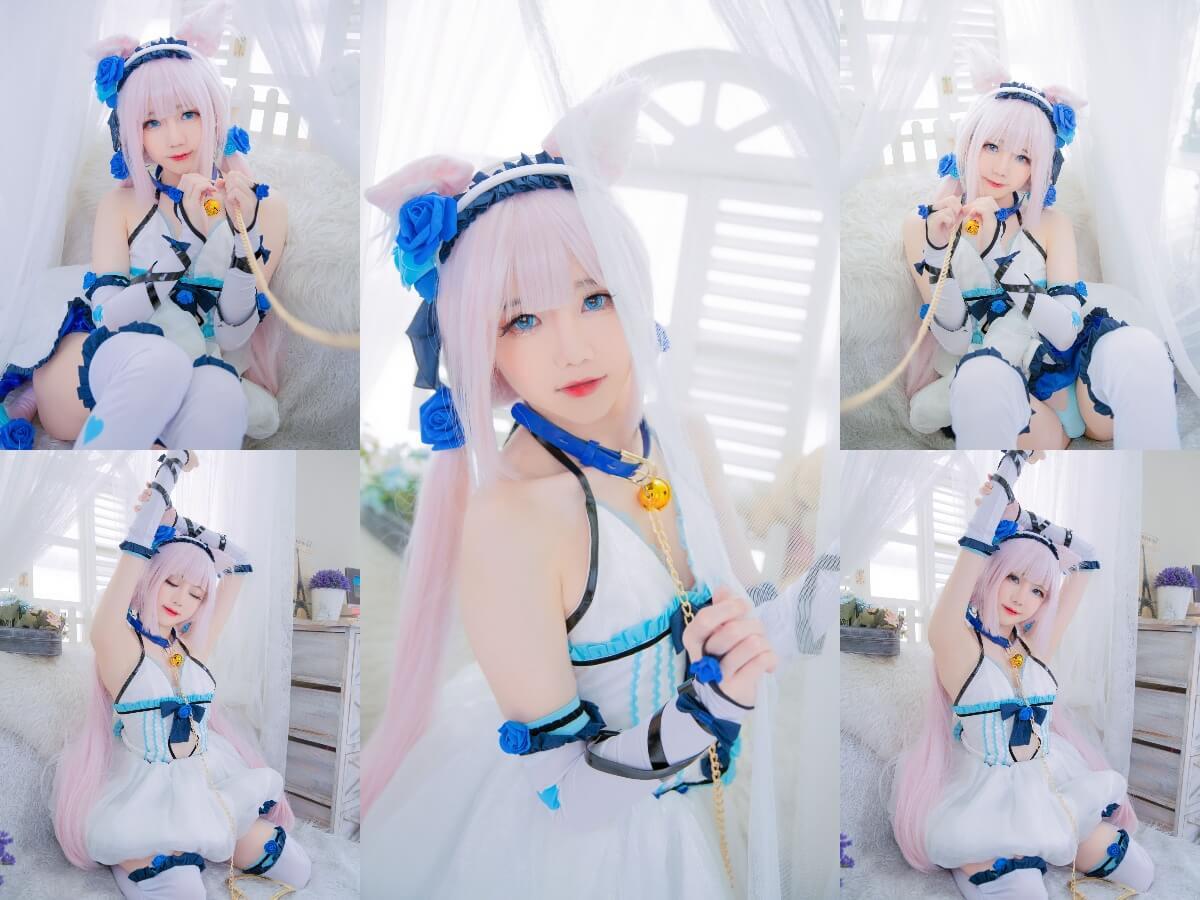 [Cosplay] Sally Dorasnow – Vanilla Lingerie (Nekopara)