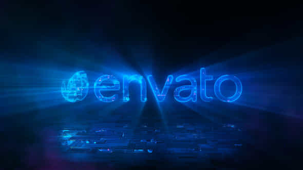 Neon Digital Game Logo - VideoHive 27342476