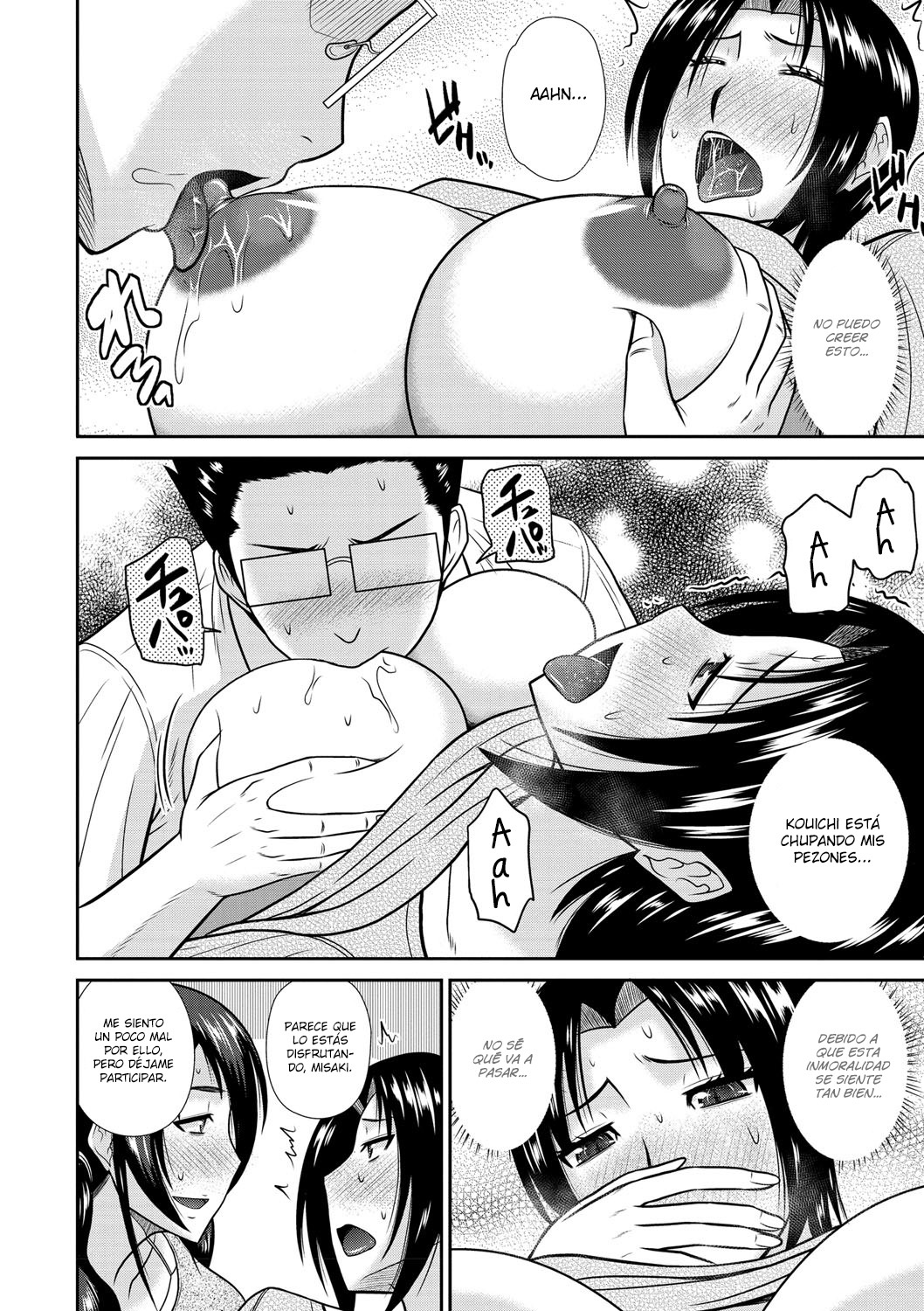 [Hatakeyama Tohya] Haha Shimai Donburi  Revolcándome con mi madre y su hermana (Haha ga Onna ni Naru Tokoro) [Spanish] [Hellsing Scans] [Digital]