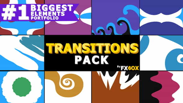 Funny Cartoon Transitions | After - VideoHive 21288512