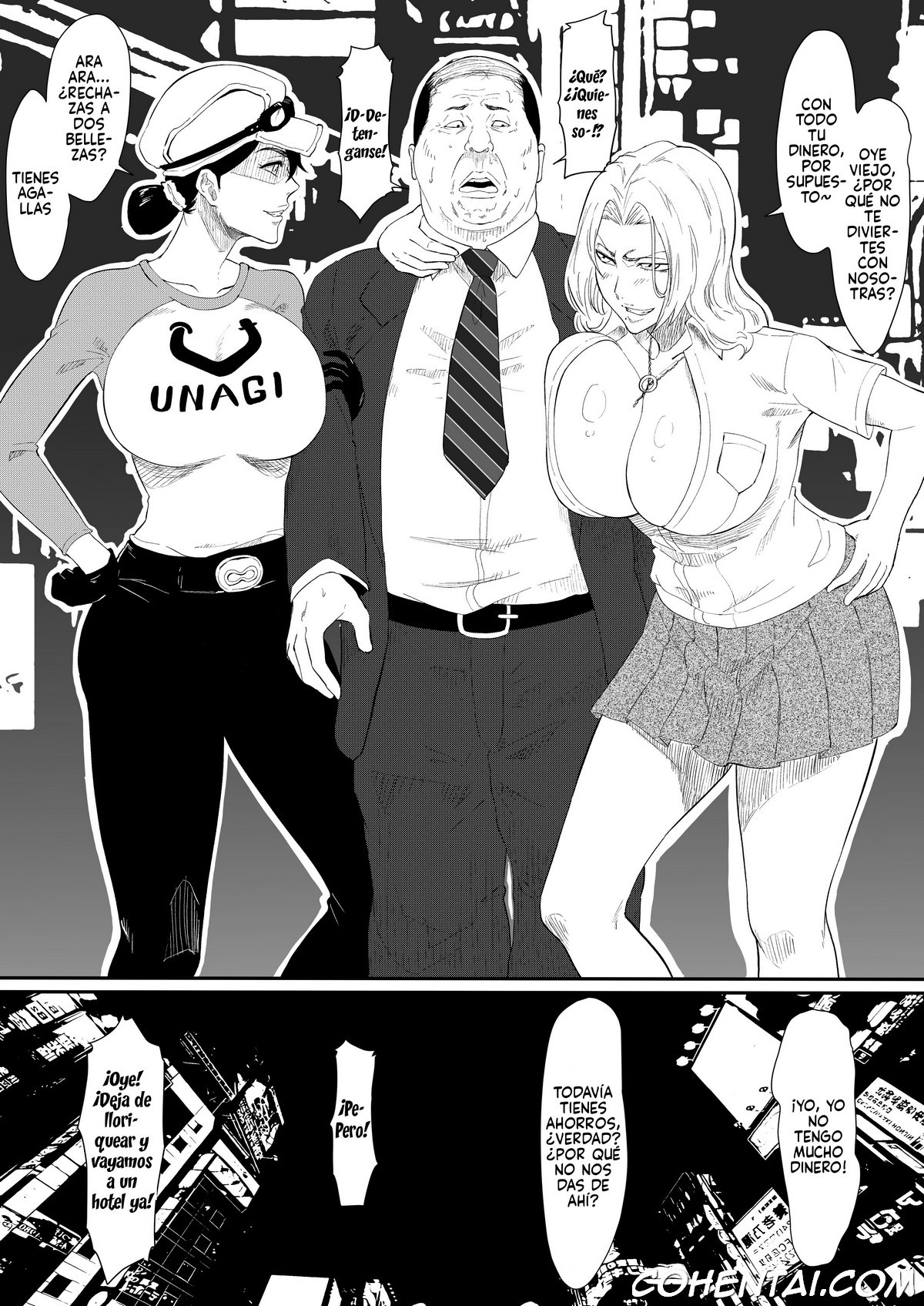 Unagiya & Rangiku no Enkou (Bleach) xxx comics manga porno doujin hentai español sexo 