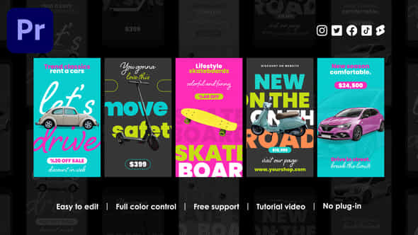 Discount Instagram Stories - VideoHive 44576121