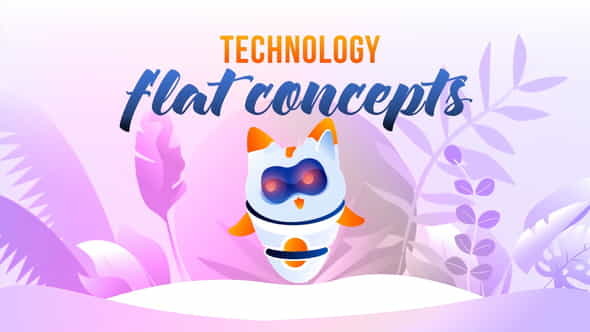 Technology - Flat Concept - VideoHive 27646451