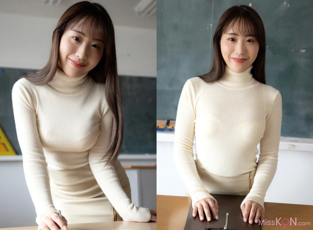 [JP] Sena Kasumi (香澄せな): 裸の先生 (35 photos)(2)