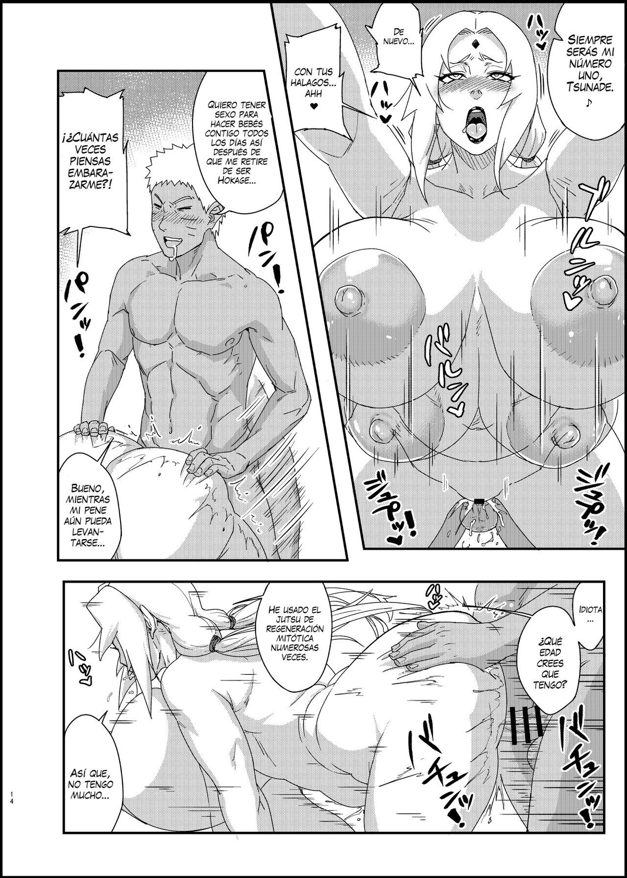 [Aroma Gaeru (Numahana)] Jukumitsuki Intouden 3 Ge (Naruto) [Spanish] [ZetaWorks] [Digital]