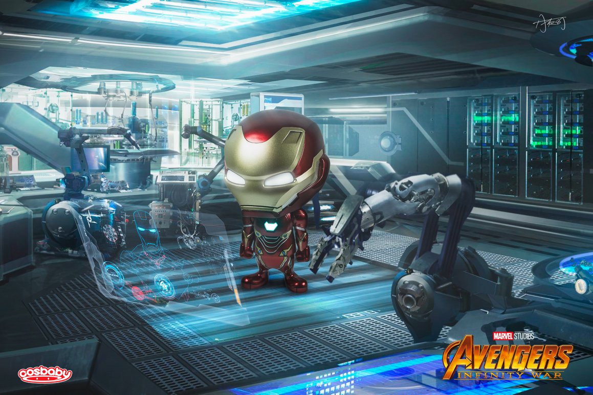 Avengers - Infinity Wars - Cosbaby Figures (Hot Toys) UEKTBqWv_o
