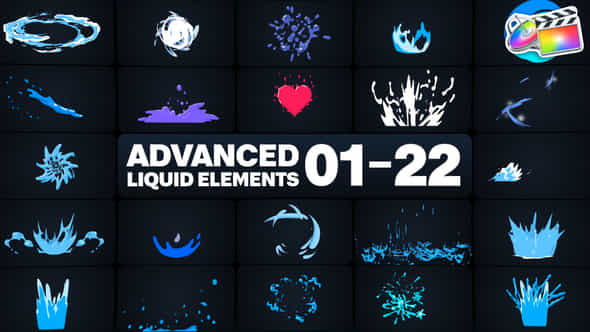 Advanced Liquid Elements - VideoHive 47136803