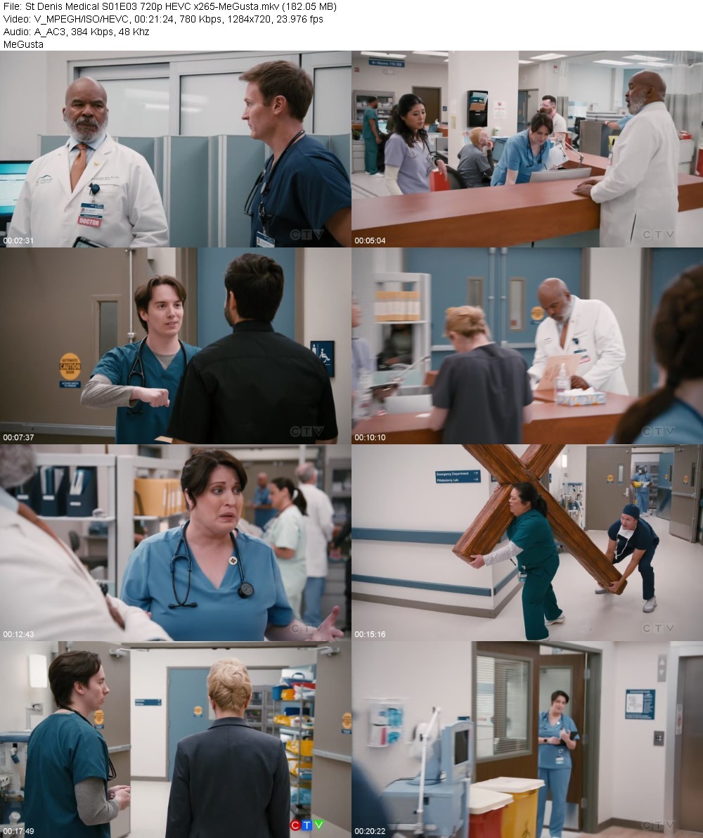 St Denis Medical S01E03 720p HEVC x265-MeGusta