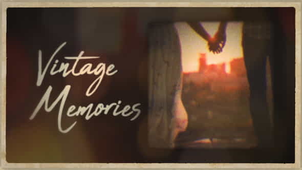 Vintage Memories - VideoHive 21675776