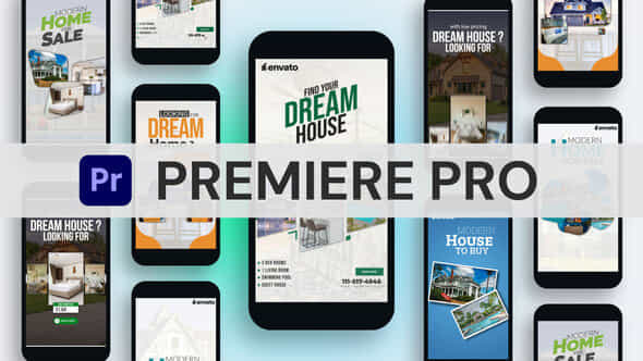 Real Estate Stories Social Media - VideoHive 54201415