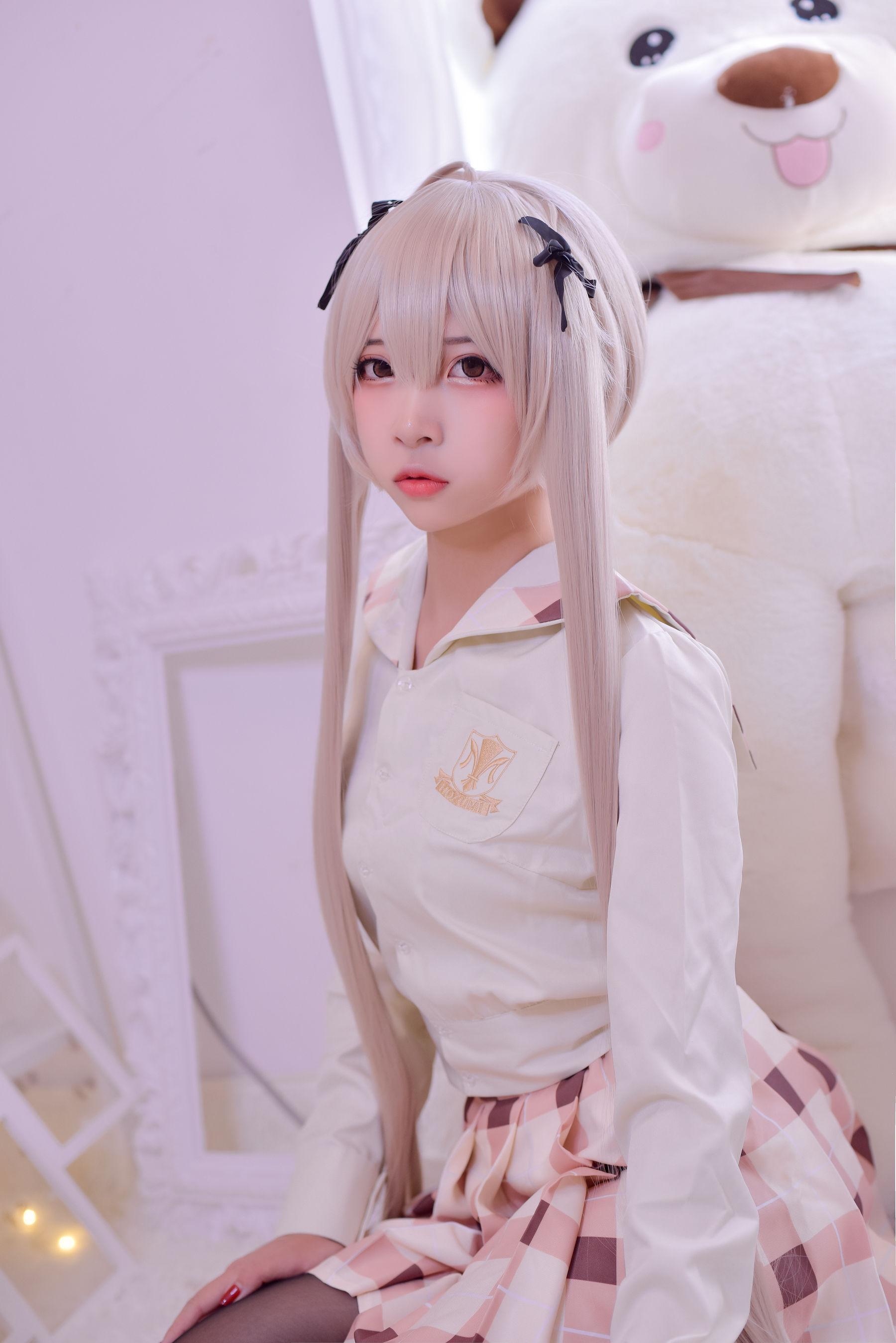 [Cosplay] 人气Coser二佐Nisa – 穹妹校服(36)