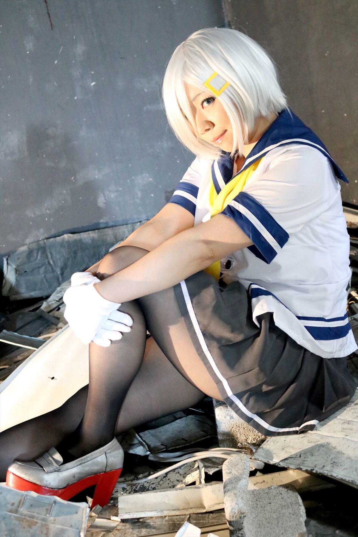 水も滴るいい浜風