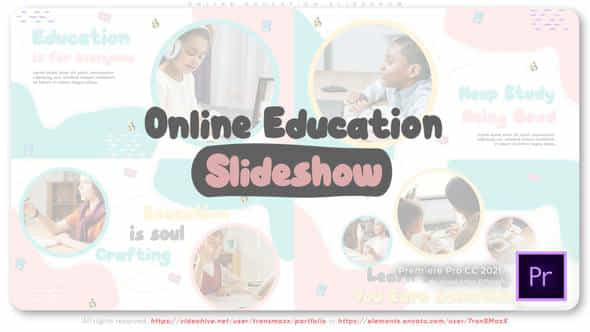 Online Education Slideshow - VideoHive 46160294