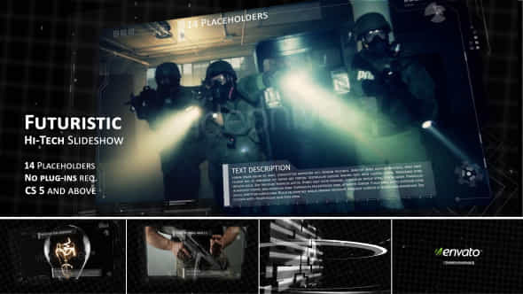 Hitech Futuristic Video Slideshow - VideoHive 6533860