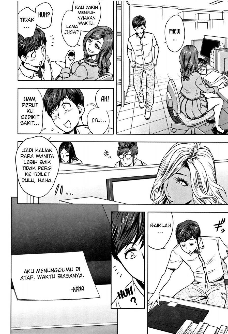 Gal Ane Shachou to Harem Office Chapter 6 Bahasa Indonesia.