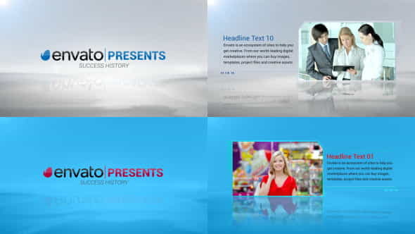 Clean Corporate Presentation - VideoHive 7408698