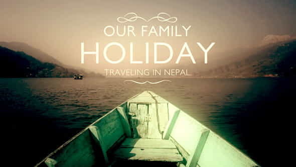 Holiday in Nepal - VideoHive 9085444