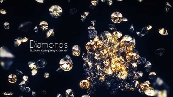 Diamonds Luxury Company Opener - VideoHive 10590252